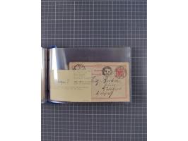 1891/1935, Sammlung “OST-ASIATISCHE HAUPTLINIE” bzw. “OST ASIATISCHE LINIE” mit über 90 Briefen, Karten und Ganzsachen. Dabei