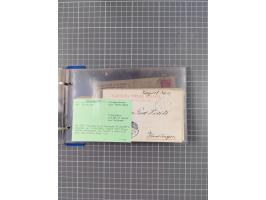 1891/1935, Sammlung “OST-ASIATISCHE HAUPTLINIE” bzw. “OST ASIATISCHE LINIE” mit über 90 Briefen, Karten und Ganzsachen. Dabei