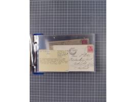 1891/1935, Sammlung “OST-ASIATISCHE HAUPTLINIE” bzw. “OST ASIATISCHE LINIE” mit über 90 Briefen, Karten und Ganzsachen. Dabei