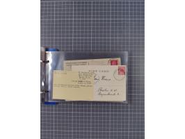 1891/1935, Sammlung “OST-ASIATISCHE HAUPTLINIE” bzw. “OST ASIATISCHE LINIE” mit über 90 Briefen, Karten und Ganzsachen. Dabei