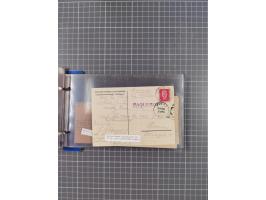 1891/1935, Sammlung “OST-ASIATISCHE HAUPTLINIE” bzw. “OST ASIATISCHE LINIE” mit über 90 Briefen, Karten und Ganzsachen. Dabei