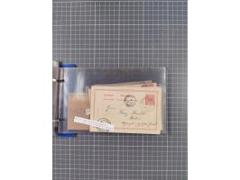 1891/1935, Sammlung “OST-ASIATISCHE HAUPTLINIE” bzw. “OST ASIATISCHE LINIE” mit über 90 Briefen, Karten und Ganzsachen. Dabei