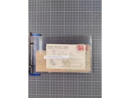 1891/1935, Sammlung “OST-ASIATISCHE HAUPTLINIE” bzw. “OST ASIATISCHE LINIE” mit über 90 Briefen, Karten und Ganzsachen. Dabei