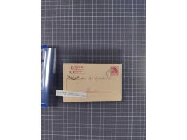 1891/1935, Sammlung “OST-ASIATISCHE HAUPTLINIE” bzw. “OST ASIATISCHE LINIE” mit über 90 Briefen, Karten und Ganzsachen. Dabei