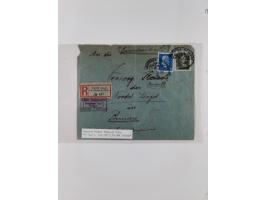 1923/32, kleine Partie “LINIE BREMEN-LA PLATA”, “BREMEN-CUBA”, “HAMBURG-CUBA-MEXIKO” und “HAMBURG-MEXIKO” mit 11 Briefen, Kar