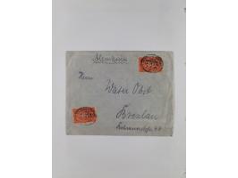 1923/32, kleine Partie “LINIE BREMEN-LA PLATA”, “BREMEN-CUBA”, “HAMBURG-CUBA-MEXIKO” und “HAMBURG-MEXIKO” mit 11 Briefen, Kar