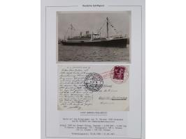 1923/32, kleine Partie “LINIE BREMEN-LA PLATA”, “BREMEN-CUBA”, “HAMBURG-CUBA-MEXIKO” und “HAMBURG-MEXIKO” mit 11 Briefen, Kar