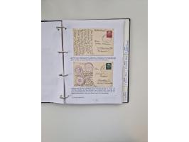 1934/39, interessante Sammlung “Kraft durch Freude” des NORDD. LLYOD BREMEN mit über Briefen, Karten und GSK. Dazu Menükarten