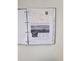 1934/39, interessante Sammlung “Kraft durch Freude” des NORDD. LLYOD BREMEN mit über Briefen, Karten und GSK. Dazu Menükarten