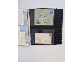 1934/39, interessante Sammlung “Kraft durch Freude” des NORDD. LLYOD BREMEN mit über Briefen, Karten und GSK. Dazu Menükarten