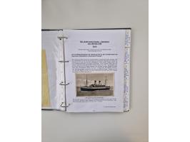 1934/39, interessante Sammlung “Kraft durch Freude” des NORDD. LLYOD BREMEN mit über Briefen, Karten und GSK. Dazu Menükarten