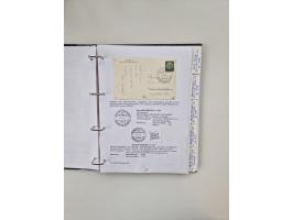 1934/39, interessante Sammlung “Kraft durch Freude” des NORDD. LLYOD BREMEN mit über Briefen, Karten und GSK. Dazu Menükarten