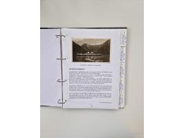 1934/39, interessante Sammlung “Kraft durch Freude” des NORDD. LLYOD BREMEN mit über Briefen, Karten und GSK. Dazu Menükarten