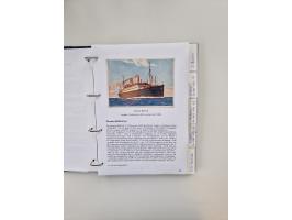 1934/39, interessante Sammlung “Kraft durch Freude” des NORDD. LLYOD BREMEN mit über Briefen, Karten und GSK. Dazu Menükarten