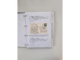 1934/39, interessante Sammlung “Kraft durch Freude” des NORDD. LLYOD BREMEN mit über Briefen, Karten und GSK. Dazu Menükarten