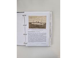 1934/39, interessante Sammlung “Kraft durch Freude” des NORDD. LLYOD BREMEN mit über Briefen, Karten und GSK. Dazu Menükarten