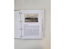 1934/39, interessante Sammlung “Kraft durch Freude” des NORDD. LLYOD BREMEN mit über Briefen, Karten und GSK. Dazu Menükarten