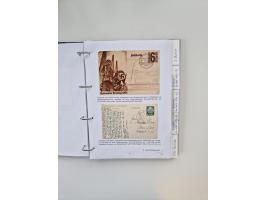 1934/39, interessante Sammlung “Kraft durch Freude” des NORDD. LLYOD BREMEN mit über Briefen, Karten und GSK. Dazu Menükarten