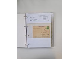 1934/39, interessante Sammlung “Kraft durch Freude” des NORDD. LLYOD BREMEN mit über Briefen, Karten und GSK. Dazu Menükarten