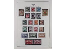 1920/39, meist postfrische/ungebrauchte Sammlung ab Mi.1-15, inkl. Dienstmarken, dabei viele, meist postfrische, komplette Sä