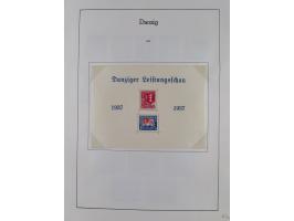 1920/39, meist postfrische/ungebrauchte Sammlung ab Mi.1-15, inkl. Dienstmarken, dabei viele, meist postfrische, komplette Sä