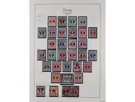 1920/39, meist postfrische/ungebrauchte Sammlung ab Mi.1-15, inkl. Dienstmarken, dabei viele, meist postfrische, komplette Sä