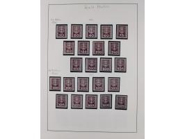 1920/39, meist postfrische/ungebrauchte Sammlung ab Mi.1-15, inkl. Dienstmarken, dabei viele, meist postfrische, komplette Sä