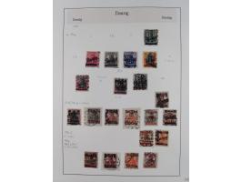 1920/39, meist gestempelte Sammlung ab Aufdruckausgaben, inkl. Dienstmarken, dabei komplette Sätze, Block 1-3, Dienstmarken, 