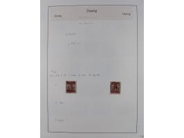 1920/39, meist gestempelte Sammlung ab Aufdruckausgaben, inkl. Dienstmarken, dabei komplette Sätze, Block 1-3, Dienstmarken, 