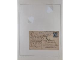 1920/39, meist gestempelte Sammlung ab Aufdruckausgaben, inkl. Dienstmarken, dabei komplette Sätze, Block 1-3, Dienstmarken, 