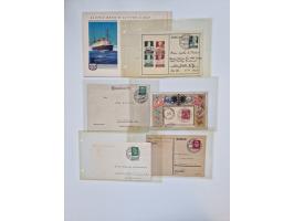 1928/34, kleine Sammlung “DASP BREMEN-NEW YORK” mit den Dampfern “Bremen”, “Columbus” und “Europa” &nbsp;mit 16 Briefen, Kart