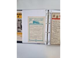 1928/34, kleine Sammlung “DASP BREMEN-NEW YORK” mit den Dampfern “Bremen”, “Columbus” und “Europa” &nbsp;mit 16 Briefen, Kart