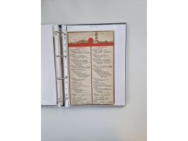 1928/34, kleine Sammlung “DASP BREMEN-NEW YORK” mit den Dampfern “Bremen”, “Columbus” und “Europa” &nbsp;mit 16 Briefen, Kart