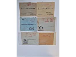 1926/70 (ca.), interessante Sammlung “Absenderfreistempel der Reedereien” mit ca. 140 Briefen/Karten inkl. Doubletten und etl