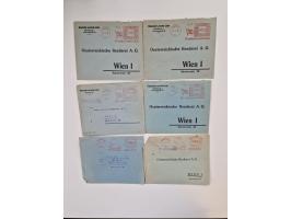 1926/70 (ca.), interessante Sammlung “Absenderfreistempel der Reedereien” mit ca. 140 Briefen/Karten inkl. Doubletten und etl