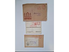 1926/70 (ca.), interessante Sammlung “Absenderfreistempel der Reedereien” mit ca. 140 Briefen/Karten inkl. Doubletten und etl