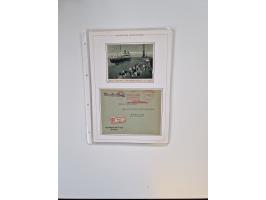 1926/70 (ca.), interessante Sammlung “Absenderfreistempel der Reedereien” mit ca. 140 Briefen/Karten inkl. Doubletten und etl