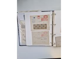 1926/70 (ca.), interessante Sammlung “Absenderfreistempel der Reedereien” mit ca. 140 Briefen/Karten inkl. Doubletten und etl