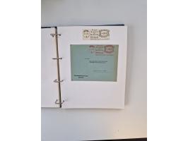 1926/70 (ca.), interessante Sammlung “Absenderfreistempel der Reedereien” mit ca. 140 Briefen/Karten inkl. Doubletten und etl