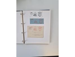 1926/70 (ca.), interessante Sammlung “Absenderfreistempel der Reedereien” mit ca. 140 Briefen/Karten inkl. Doubletten und etl