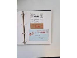 1926/70 (ca.), interessante Sammlung “Absenderfreistempel der Reedereien” mit ca. 140 Briefen/Karten inkl. Doubletten und etl