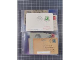 1891/1938, Sammlungspbestand “DASP BREMEN-NEW YORK” mit ca. 85 Briefen, Karten und GSK, Schwerpunkt bis ca. 1920 mit Untersch