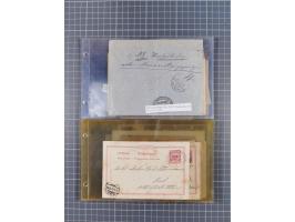 1891/1938, Sammlungspbestand “DASP BREMEN-NEW YORK” mit ca. 85 Briefen, Karten und GSK, Schwerpunkt bis ca. 1920 mit Untersch