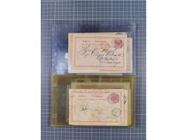 1891/1938, Sammlungspbestand “DASP BREMEN-NEW YORK” mit ca. 85 Briefen, Karten und GSK, Schwerpunkt bis ca. 1920 mit Untersch