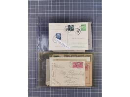 1891/1938, Sammlungspbestand “DASP BREMEN-NEW YORK” mit ca. 85 Briefen, Karten und GSK, Schwerpunkt bis ca. 1920 mit Untersch