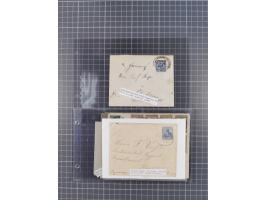 1891/1938, Sammlungspbestand “DASP BREMEN-NEW YORK” mit ca. 85 Briefen, Karten und GSK, Schwerpunkt bis ca. 1920 mit Untersch