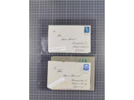 1891/1938, Sammlungspbestand “DASP BREMEN-NEW YORK” mit ca. 85 Briefen, Karten und GSK, Schwerpunkt bis ca. 1920 mit Untersch