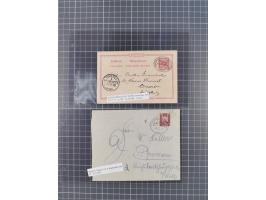 1891/1938, Sammlungspbestand “DASP BREMEN-NEW YORK” mit ca. 85 Briefen, Karten und GSK, Schwerpunkt bis ca. 1920 mit Untersch