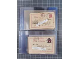 1891/1938, Sammlungspbestand “DASP BREMEN-NEW YORK” mit ca. 85 Briefen, Karten und GSK, Schwerpunkt bis ca. 1920 mit Untersch