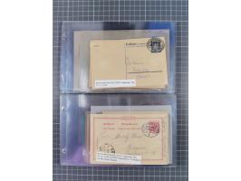 1891/1938, Sammlungspbestand “DASP BREMEN-NEW YORK” mit ca. 85 Briefen, Karten und GSK, Schwerpunkt bis ca. 1920 mit Untersch